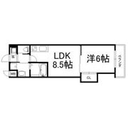 アドバンス京都西院パルティーレの間取り画像