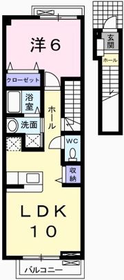 サニーパレスCの間取り画像