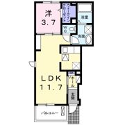 ピレネー Ⅱの間取り画像