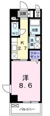 ヒルズ ビッグ ウエストの間取り画像