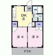 コスモスハイツの間取り画像