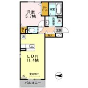 グレイス・Kの間取り画像