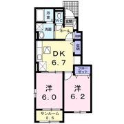 グランコート乃木坂 南館の間取り画像