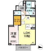 クロシェットCの間取り画像