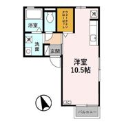 パルムドール01の間取り画像