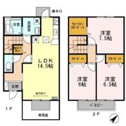 シャルマンハイム A棟の間取り画像