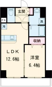サンモールF.K.Dの間取り画像