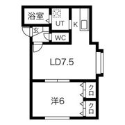 エミール平岡の間取り画像