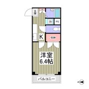 川口プラザEの間取り画像