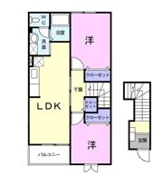 ドゥーハウスⅠの間取り画像