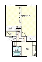 バウハウスⅡの間取り画像