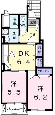 ファミグリアⅠの間取り画像