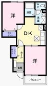 サンハルムAの間取り画像