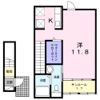 メゾンパティシエール セカンドの間取り画像