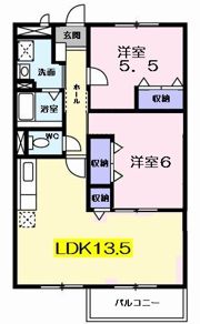 サンシャイン足立の間取り画像