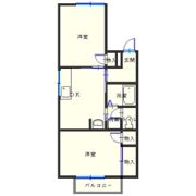 リヴェールJ・Ⅵの間取り画像