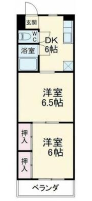 ランドフォレスト春日部Ⅱの間取り画像