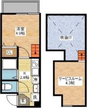 MODERN PALAZZO 長崎大学前の間取り画像
