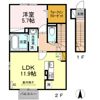 Dーroomエクセルの間取り画像