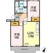 サンルミエールの間取り画像