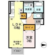 iP（アイピー）の間取り画像