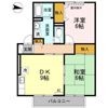 シャトレー緑ヶ丘 Aの間取り画像