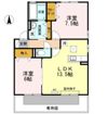 パルコ・シャルマン A棟の間取り画像