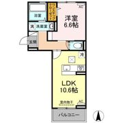 プレジデント持田 B棟の間取り画像