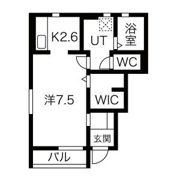 ミルト107 C棟の間取り画像