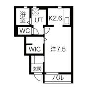 ミルト107 C棟の間取り画像