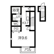 ミルト107 D棟の間取り画像