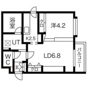 ノースクレインの間取り画像
