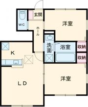 カーサ ムゲーテAの間取り画像
