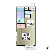 日成マンションの間取り画像