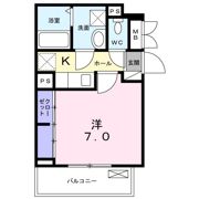 マーレ南長崎の間取り画像