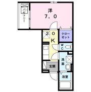 ハイツ ユベーレンの間取り画像