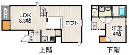 CB東比恵アトラスの間取り画像
