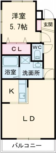エルグラン2000の間取り画像