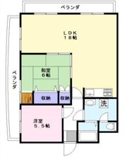 ラフェスタ彦根IIの間取り画像