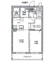 ユーミーなでしこⅡの間取り画像