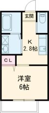 SKハイツの間取り画像