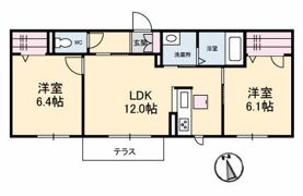 バース ストーン トパーズの間取り画像