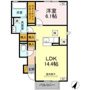 コンフォール千現Ⅱ Aの間取り画像