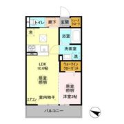 ヴィラ245の間取り画像