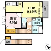 クルミー幕張本郷の間取り画像