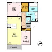 OWL House Ⅱの間取り画像