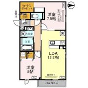ブラン シャレムの間取り画像