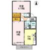 サンロードK Cの間取り画像