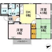 エスパシオ芝田 C棟の間取り画像