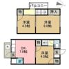 錦荘A棟の間取り画像